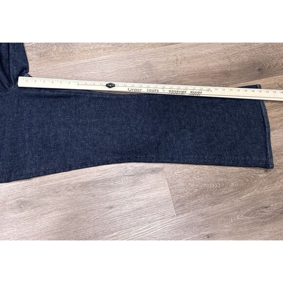 Madewell Jeans Womens 31 The Perfect Vintage Flare Dark Wash High Rise - Picture 6 of 13